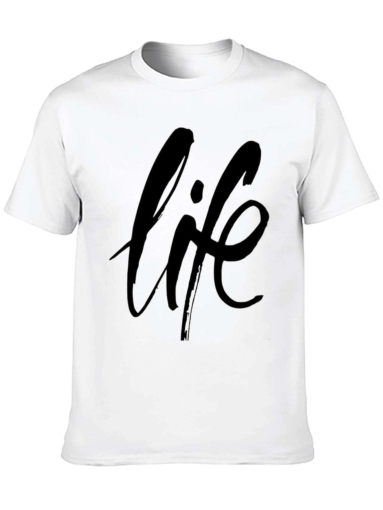 Life Graphic Black T-Shirt