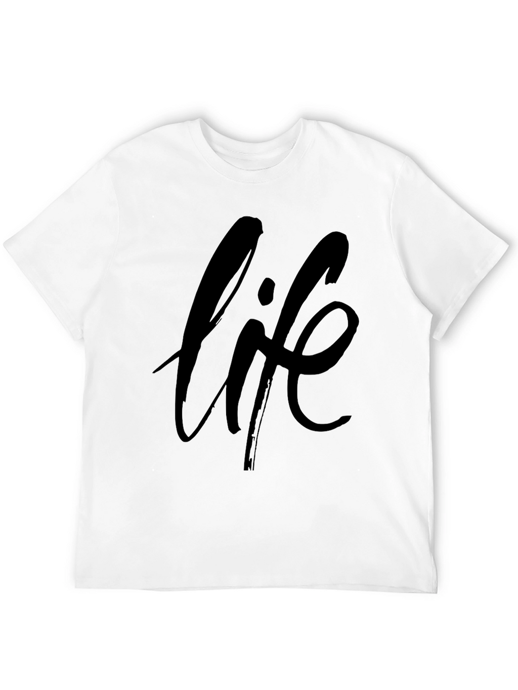 Life Graphic Black T-Shirt