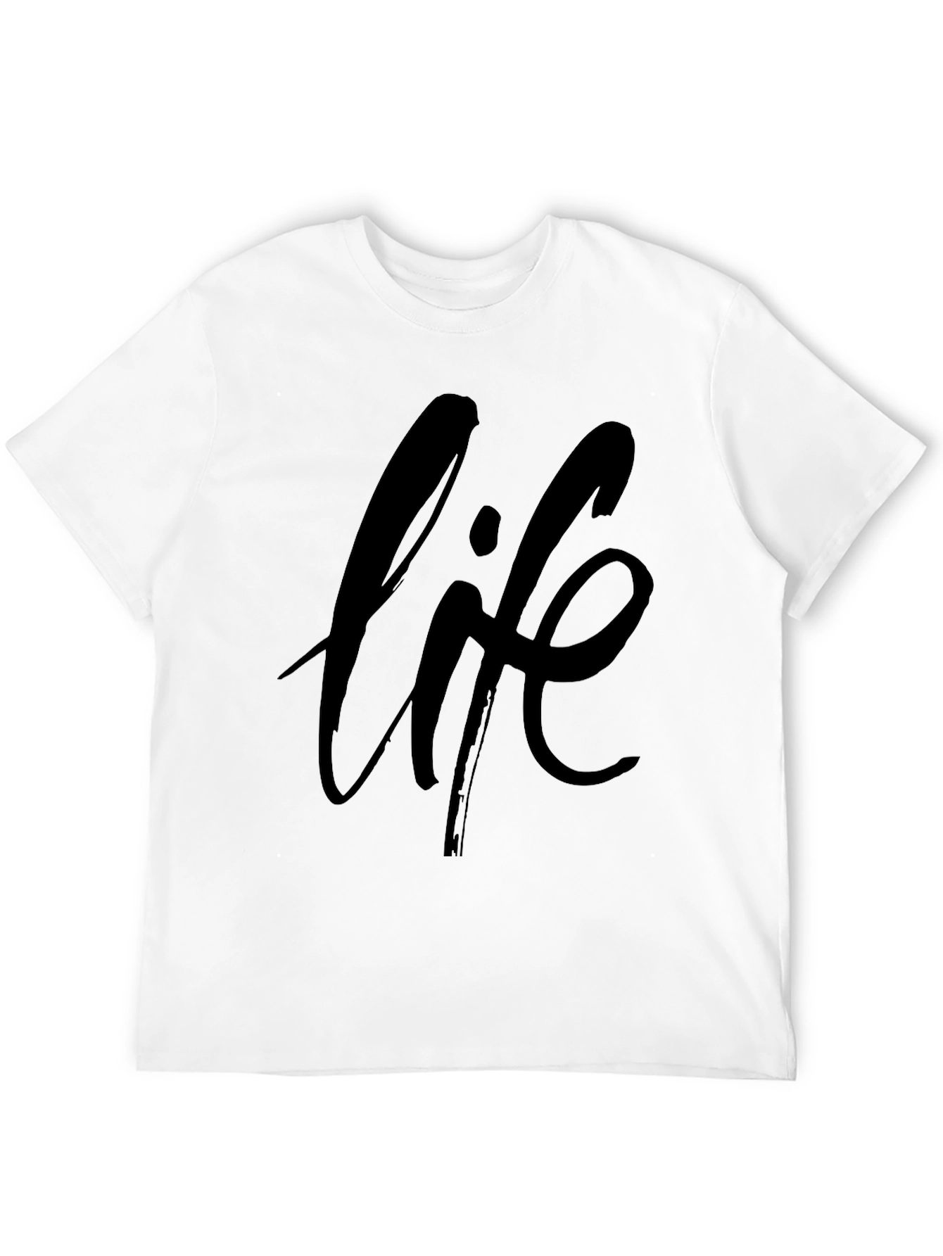Life Graphic Black T-Shirt