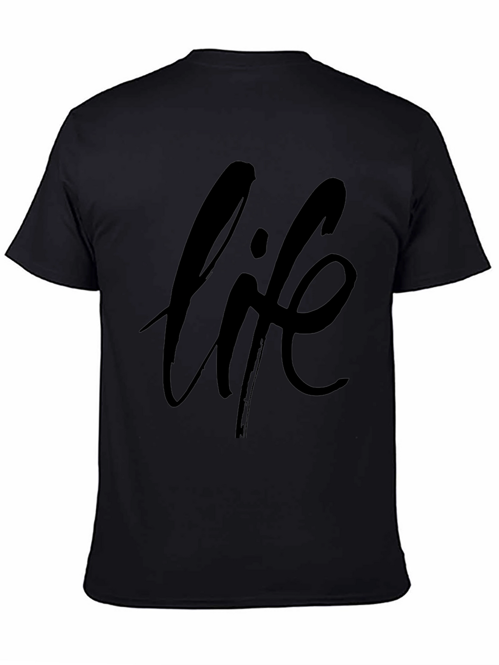 Life Graphic Black T-Shirt