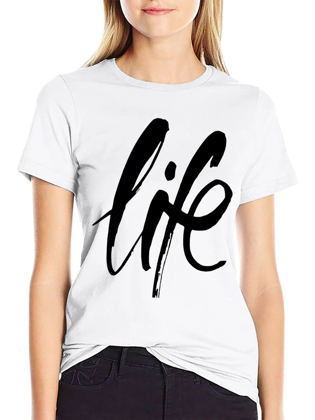 Life Graphic Black T-Shirt