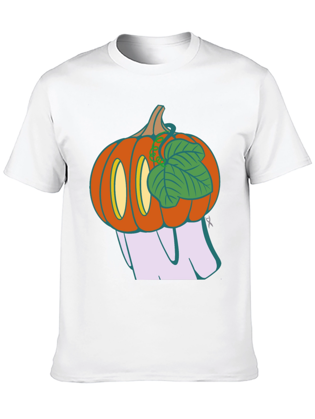 Spooky Pumpkin Ghost T-Shirt