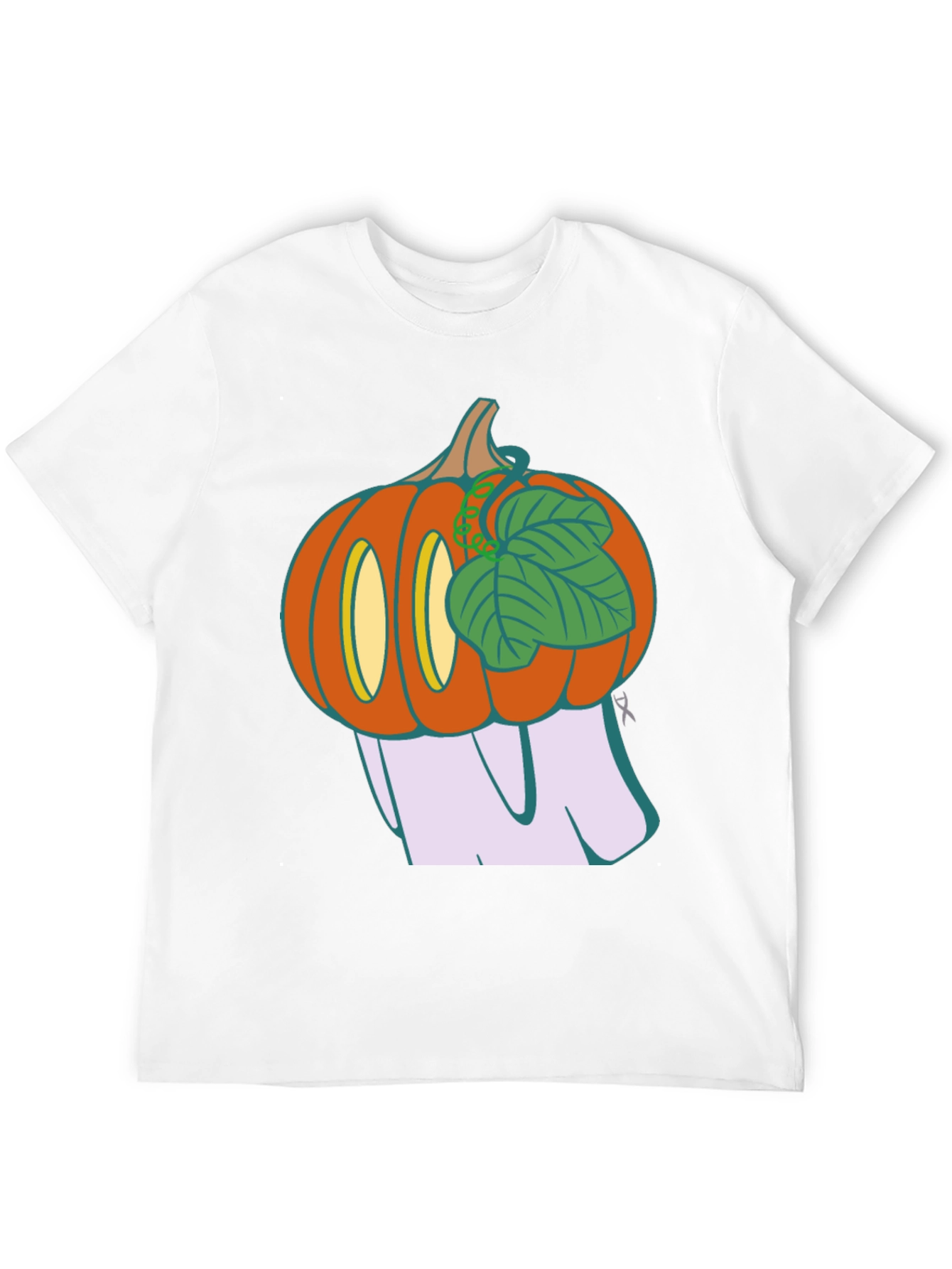 Spooky Pumpkin Ghost T-Shirt