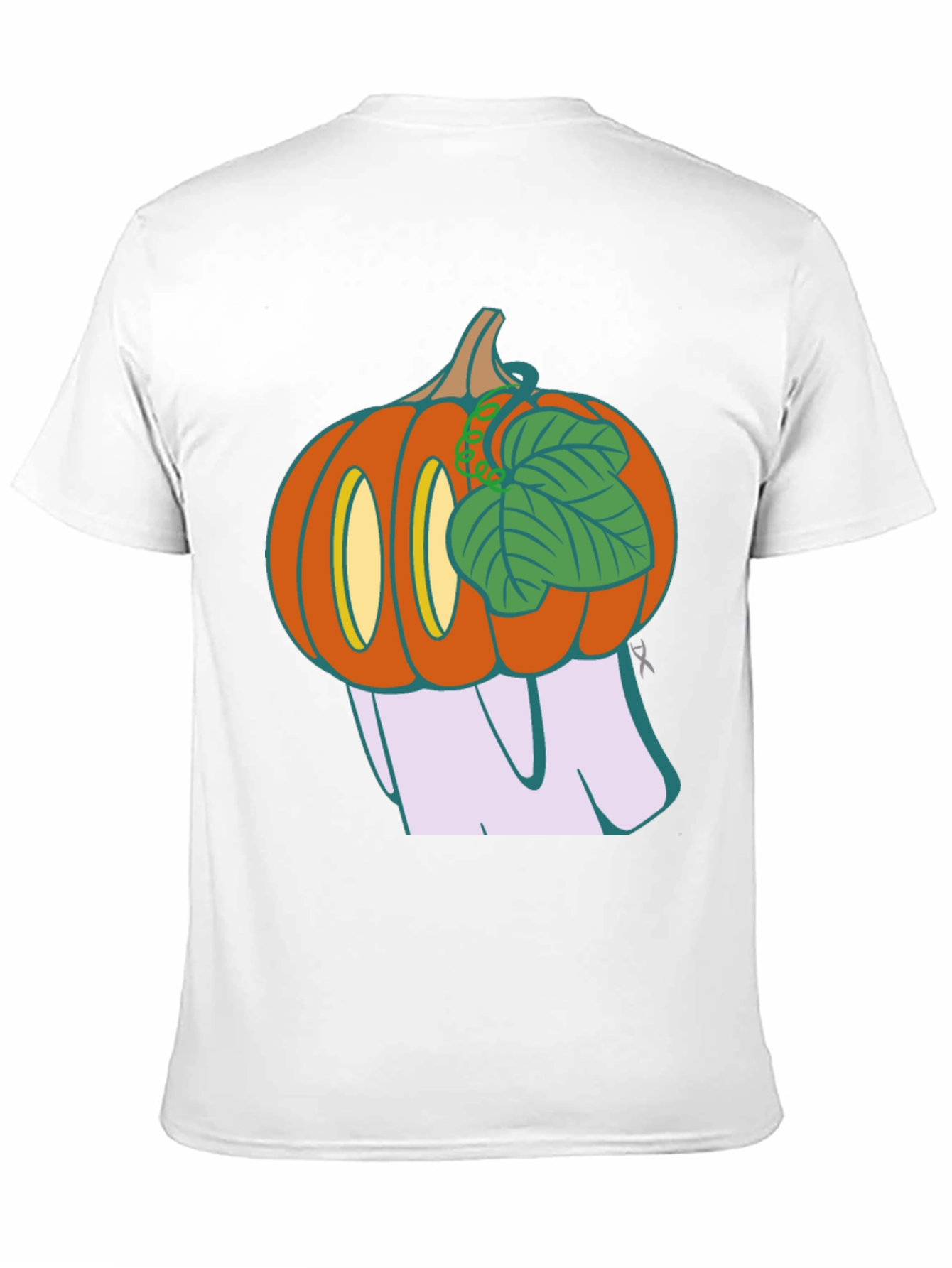Spooky Pumpkin Ghost T-Shirt