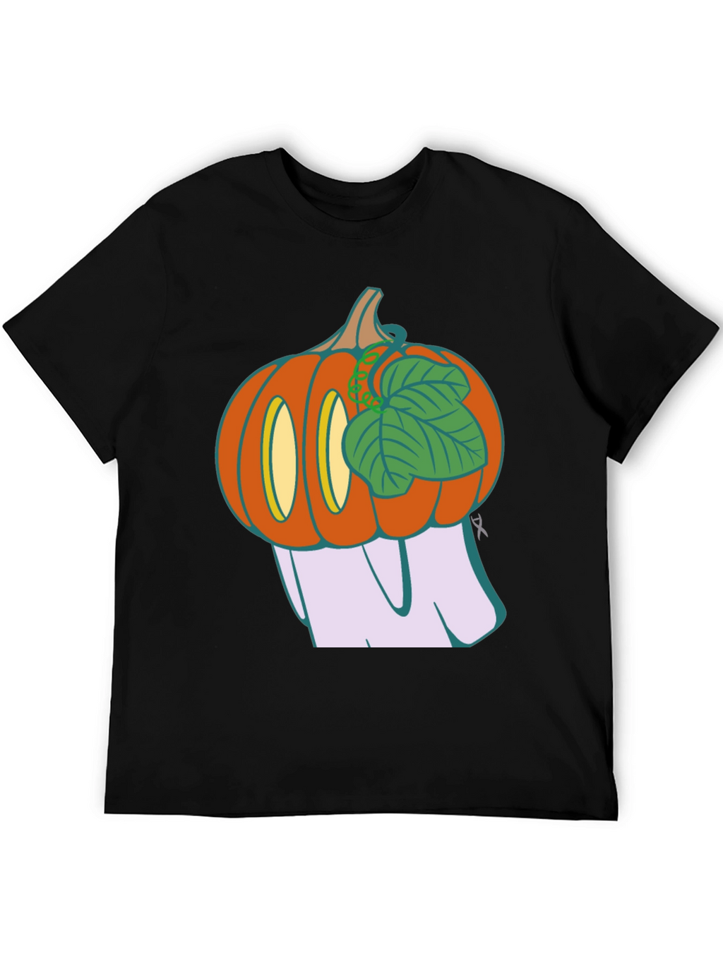 Spooky Pumpkin Ghost T-Shirt