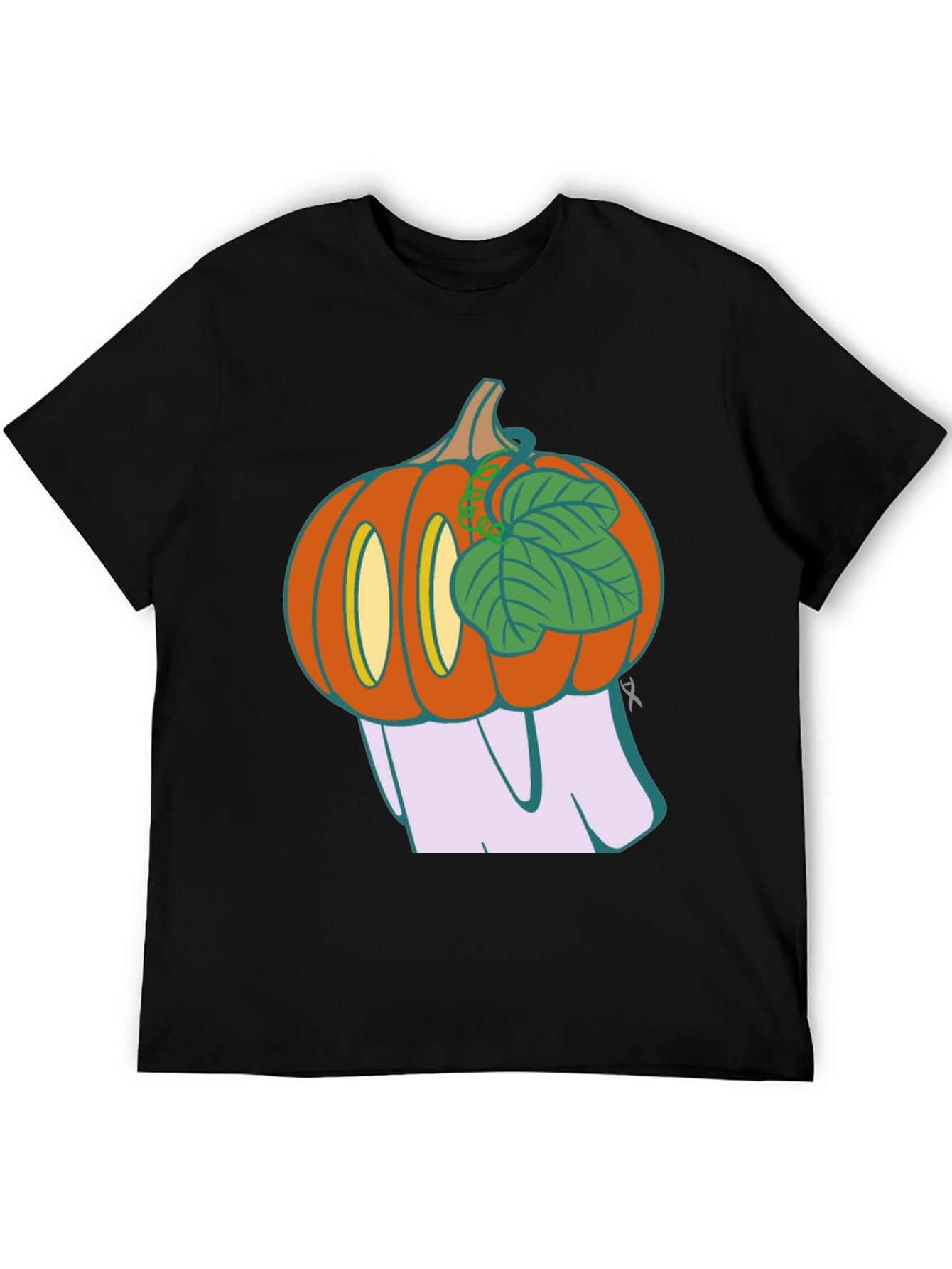 Spooky Pumpkin Ghost T-Shirt