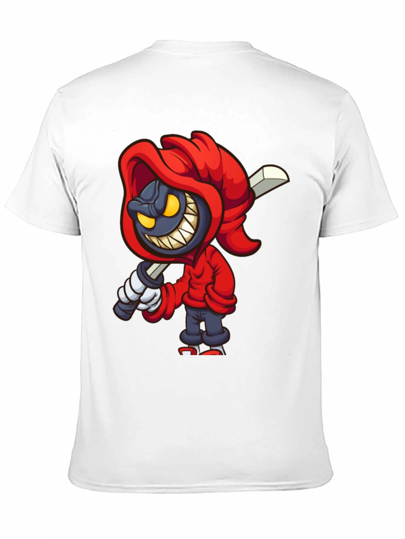 Grim Cartoon Graphic Tee