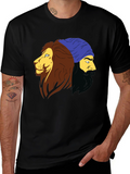 Lion & Sikh Pride Black T-Shirt