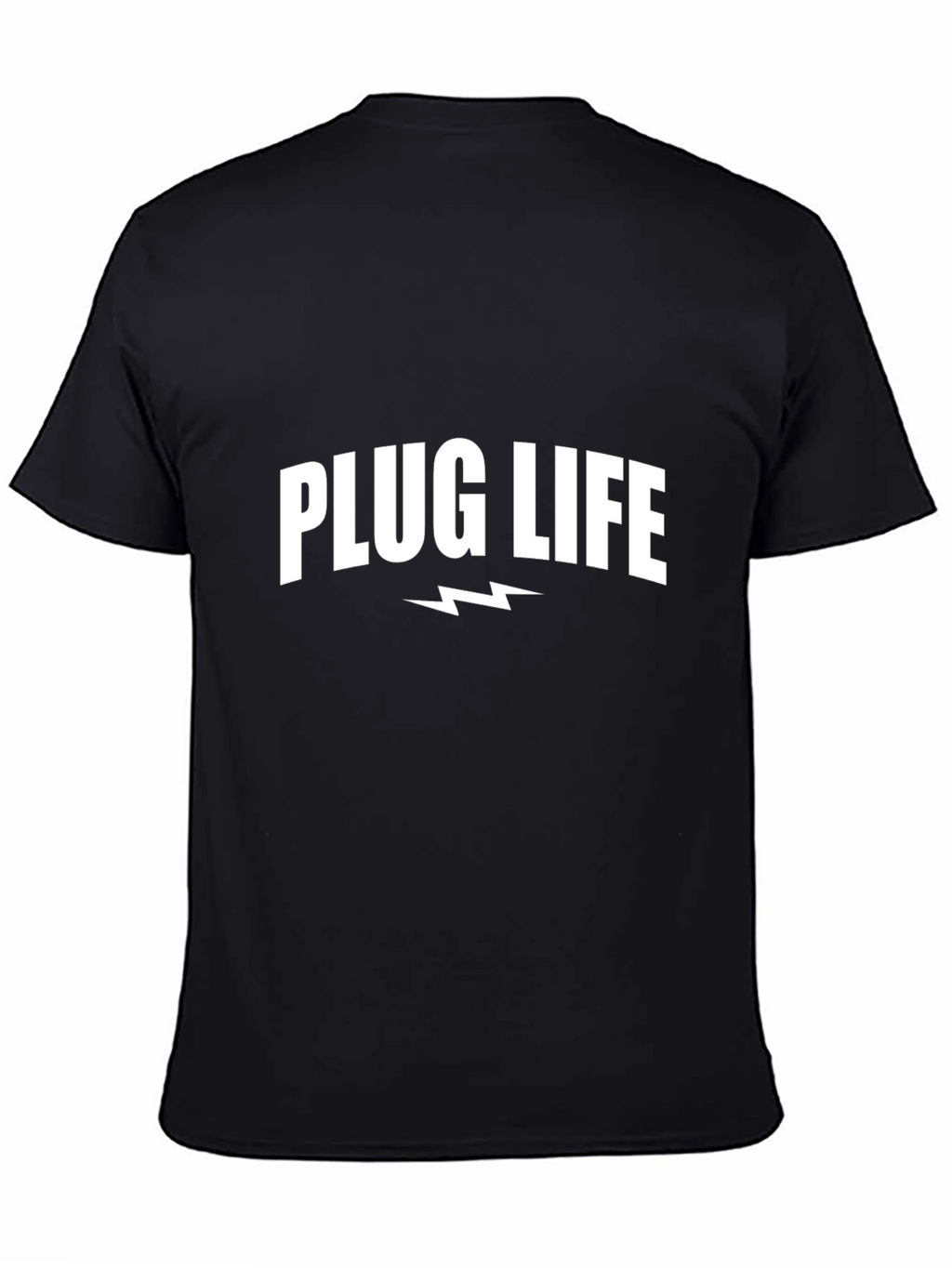 Plug Life Black Graphic T-Shirt