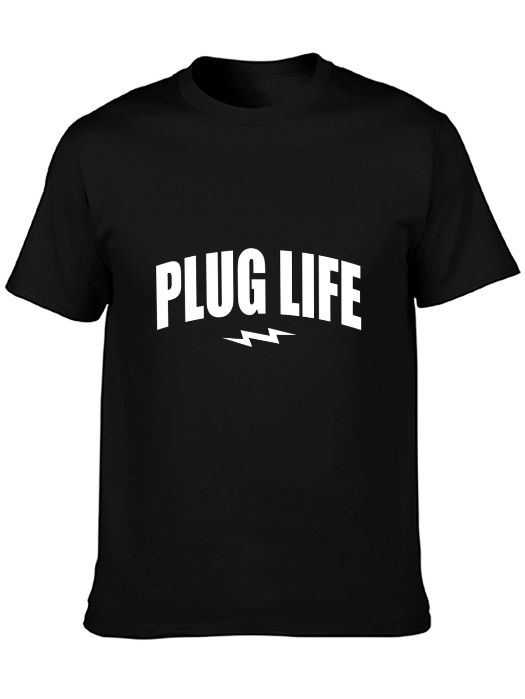 Plug Life Black Graphic T-Shirt