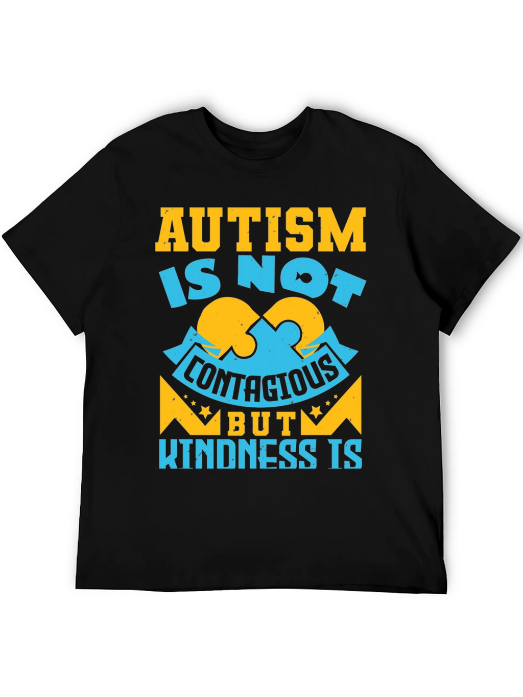 Autism Awareness Graphic T-Shirt - Kindness Is