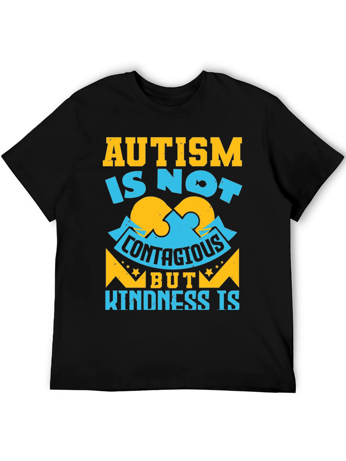 Autism Awareness Graphic T-Shirt - Kindness Is