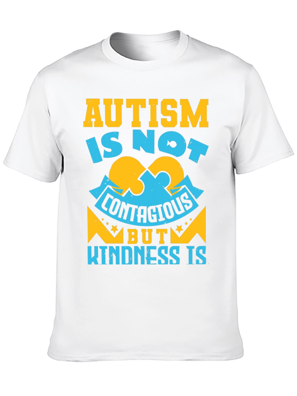 Autism Awareness Graphic T-Shirt - Kindness Is