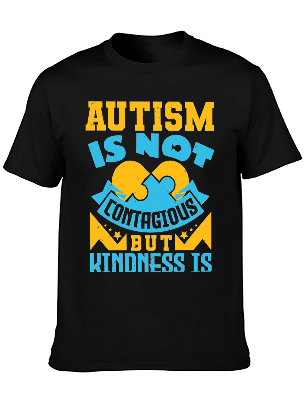 Autism Awareness Graphic T-Shirt - Kindness Is