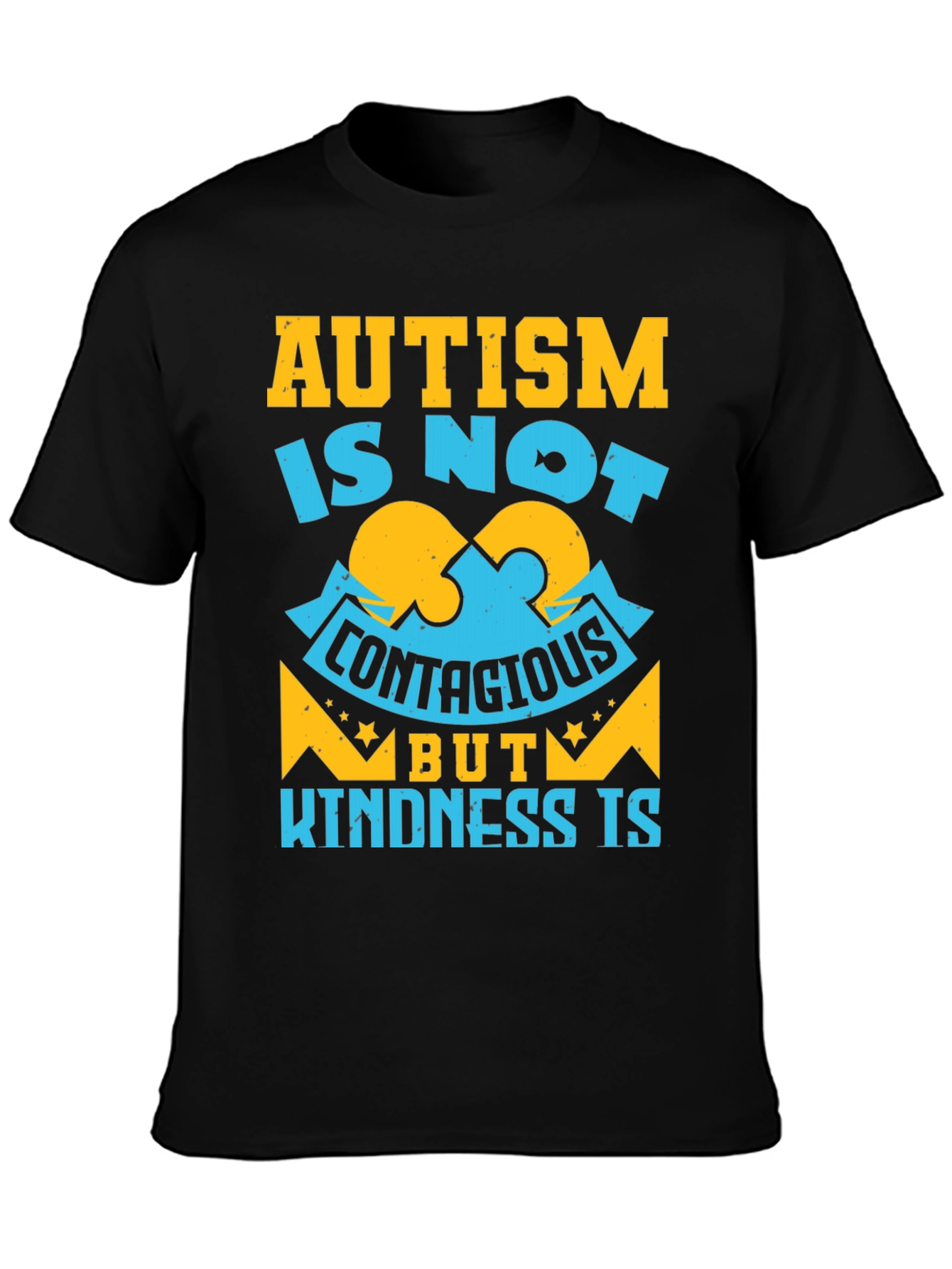 Autism Awareness Graphic T-Shirt - Kindness Is