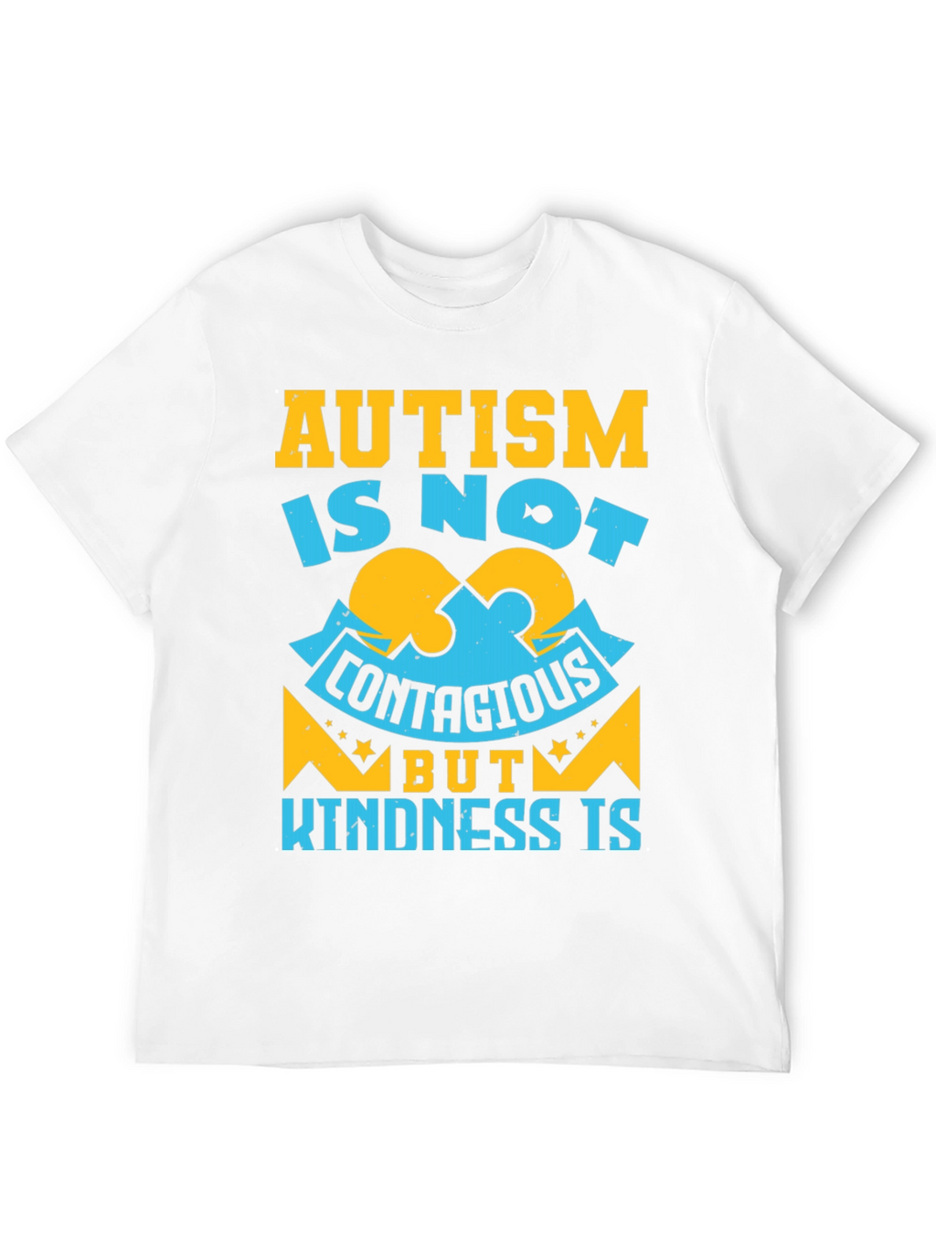 Autism Awareness Graphic T-Shirt - Kindness Is