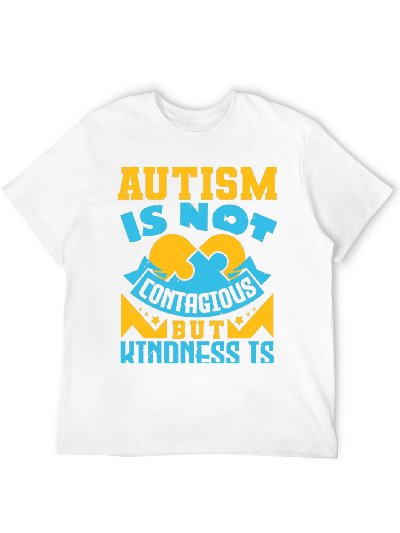 Autism Awareness Graphic T-Shirt - Kindness Is