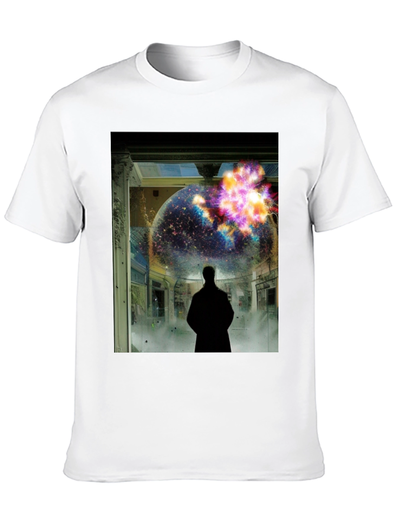 Cosmic Explosion Graphic T-Shirt