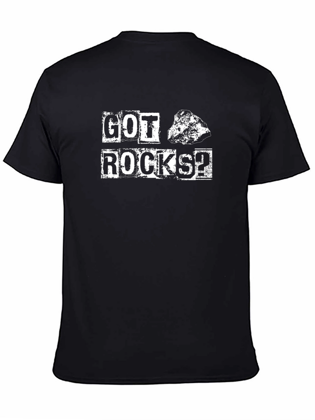 Got Rocks? Graphic T-Shirt - Black
