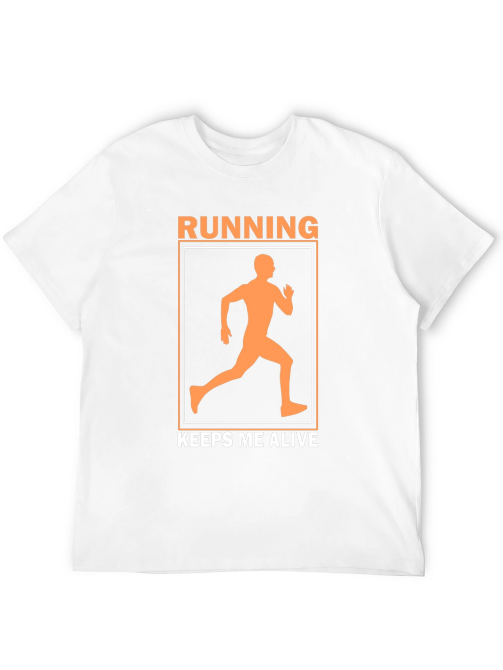 Running Keeps Me Alive Graphic T-Shirt