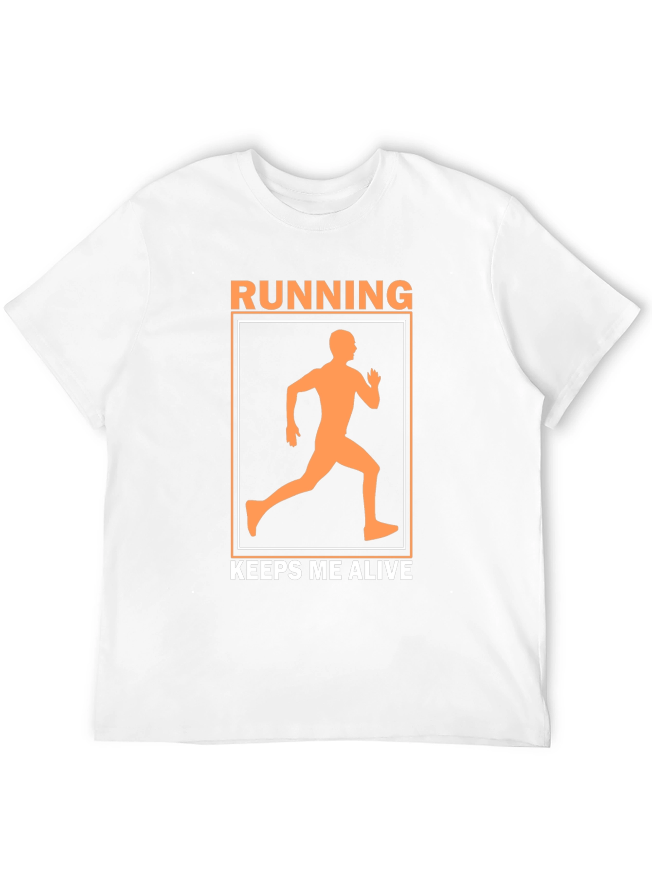 Running Keeps Me Alive Graphic T-Shirt