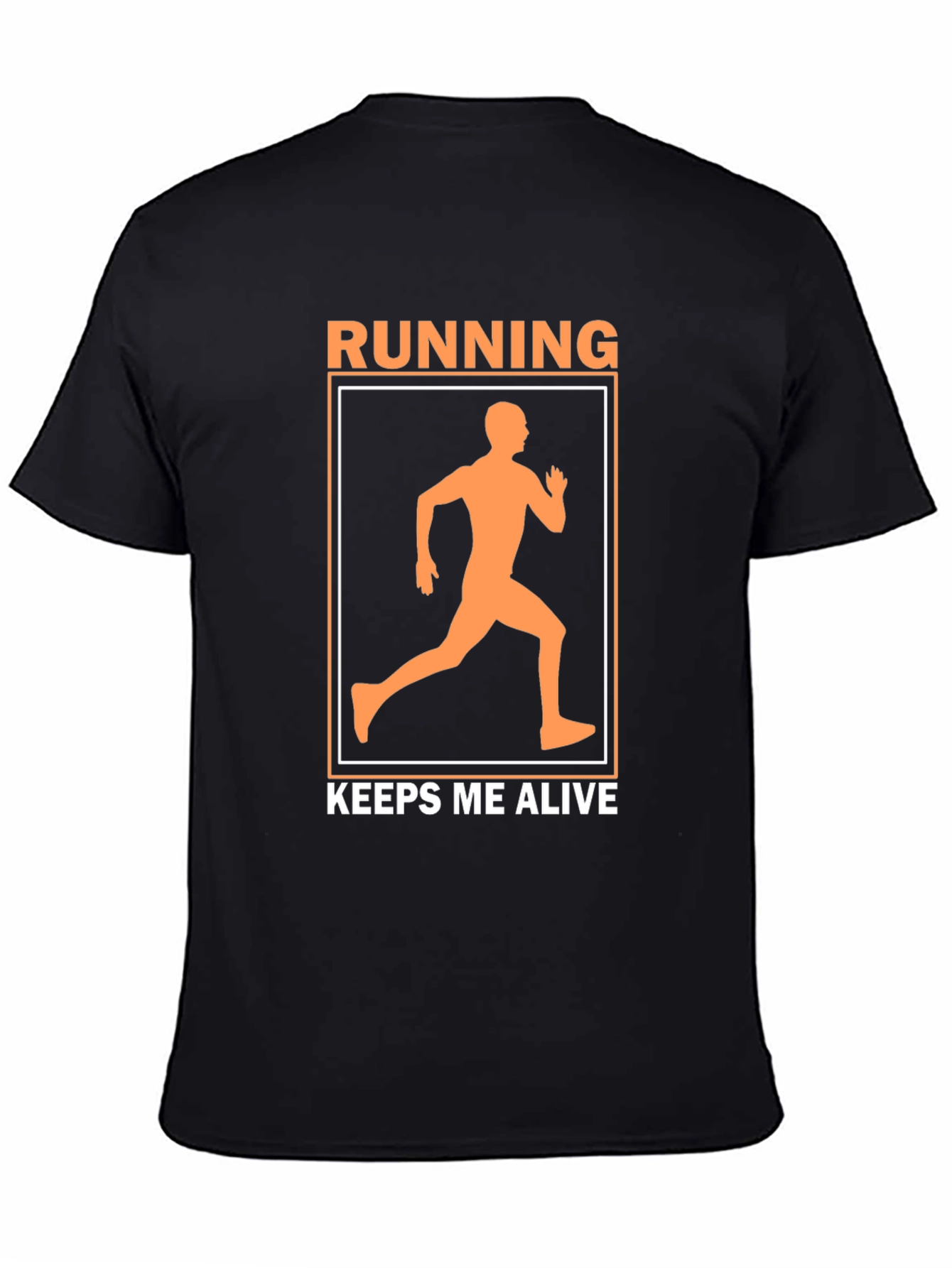 Running Keeps Me Alive Graphic T-Shirt