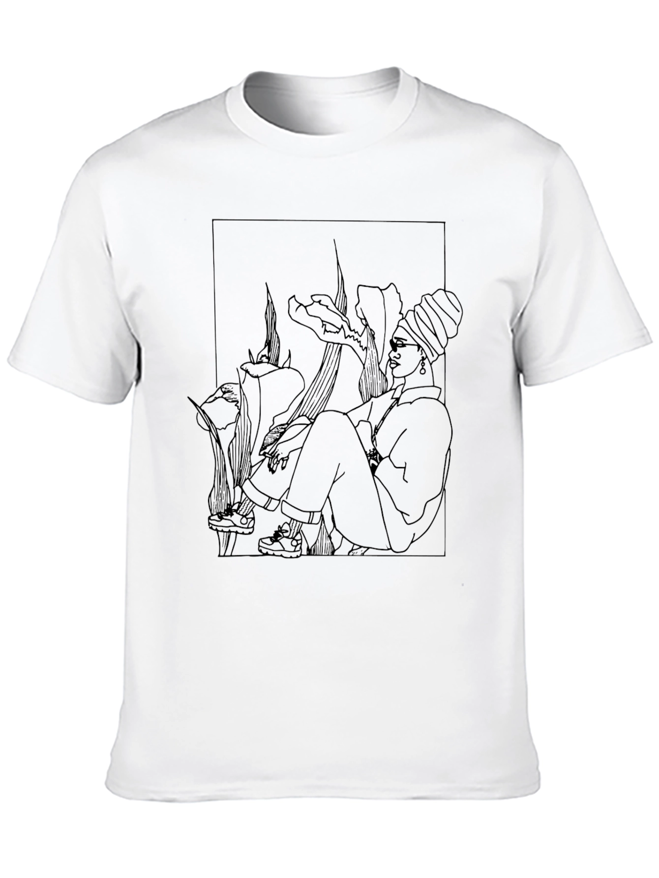 Stylish Black Graphic T-Shirt