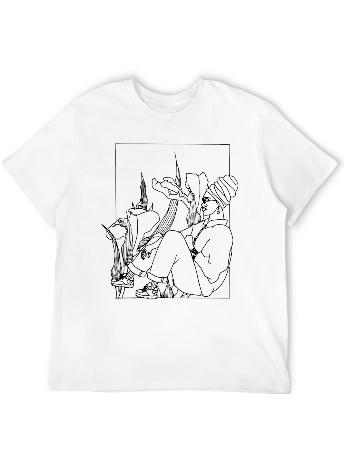 Stylish Black Graphic T-Shirt