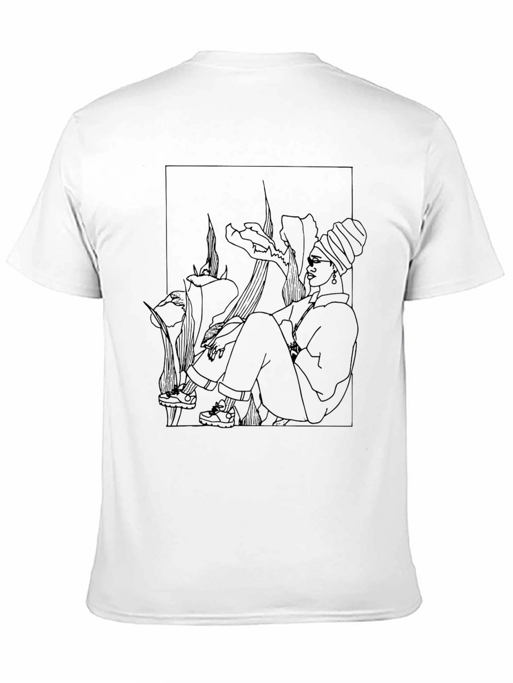 Stylish Black Graphic T-Shirt