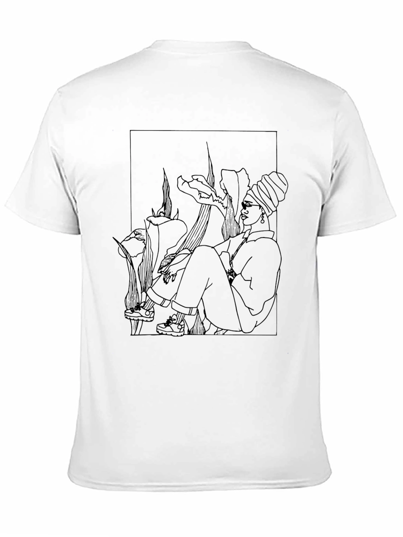 Stylish Black Graphic T-Shirt