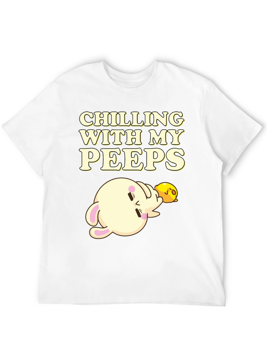 Chilling with my Peeps T-Shirt Black