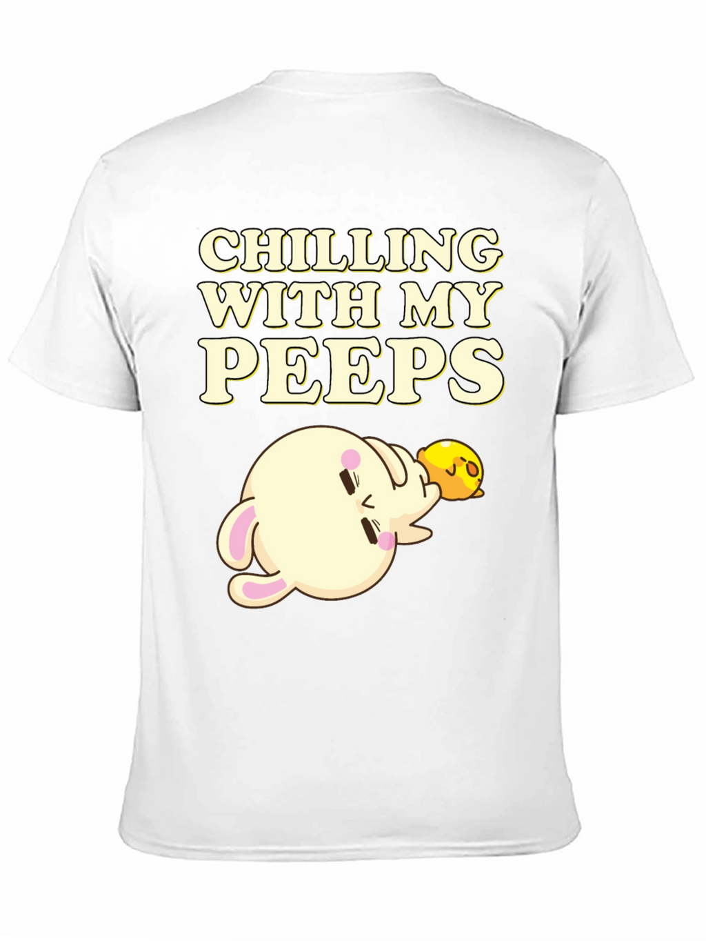 Chilling with my Peeps T-Shirt Black