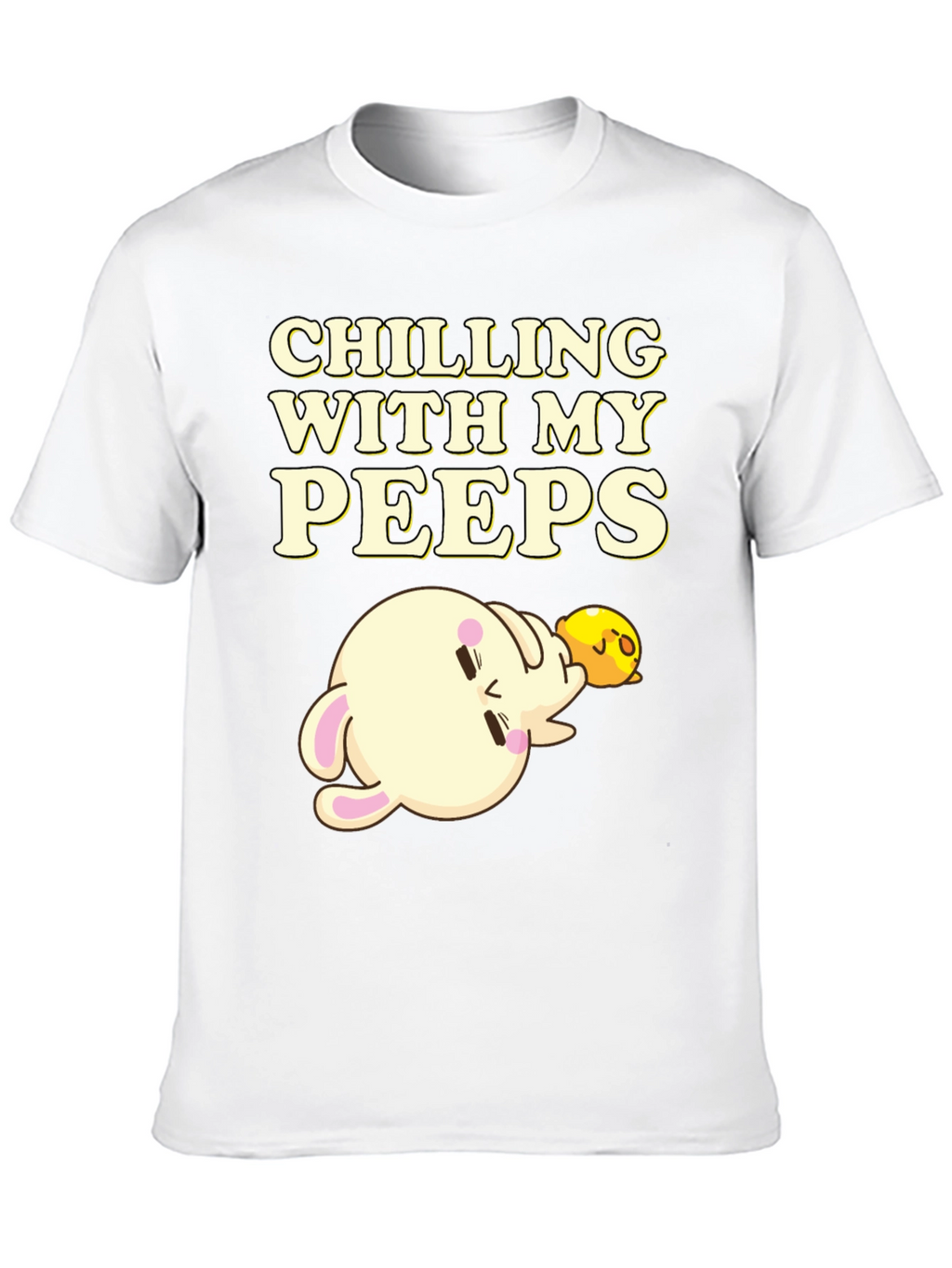 Chilling with my Peeps T-Shirt Black