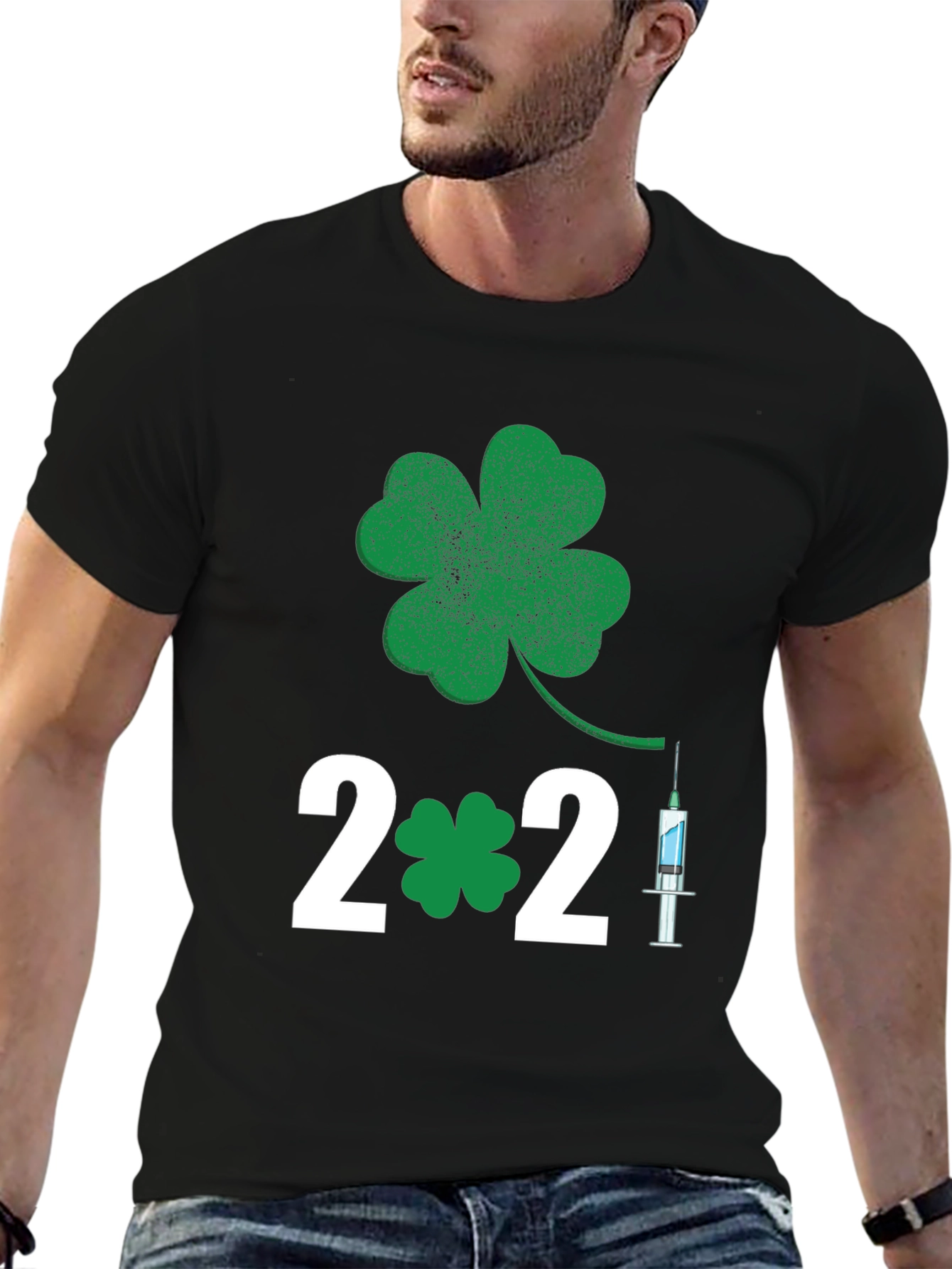 St. Patricks Day 2021 Vaccine T-Shirt