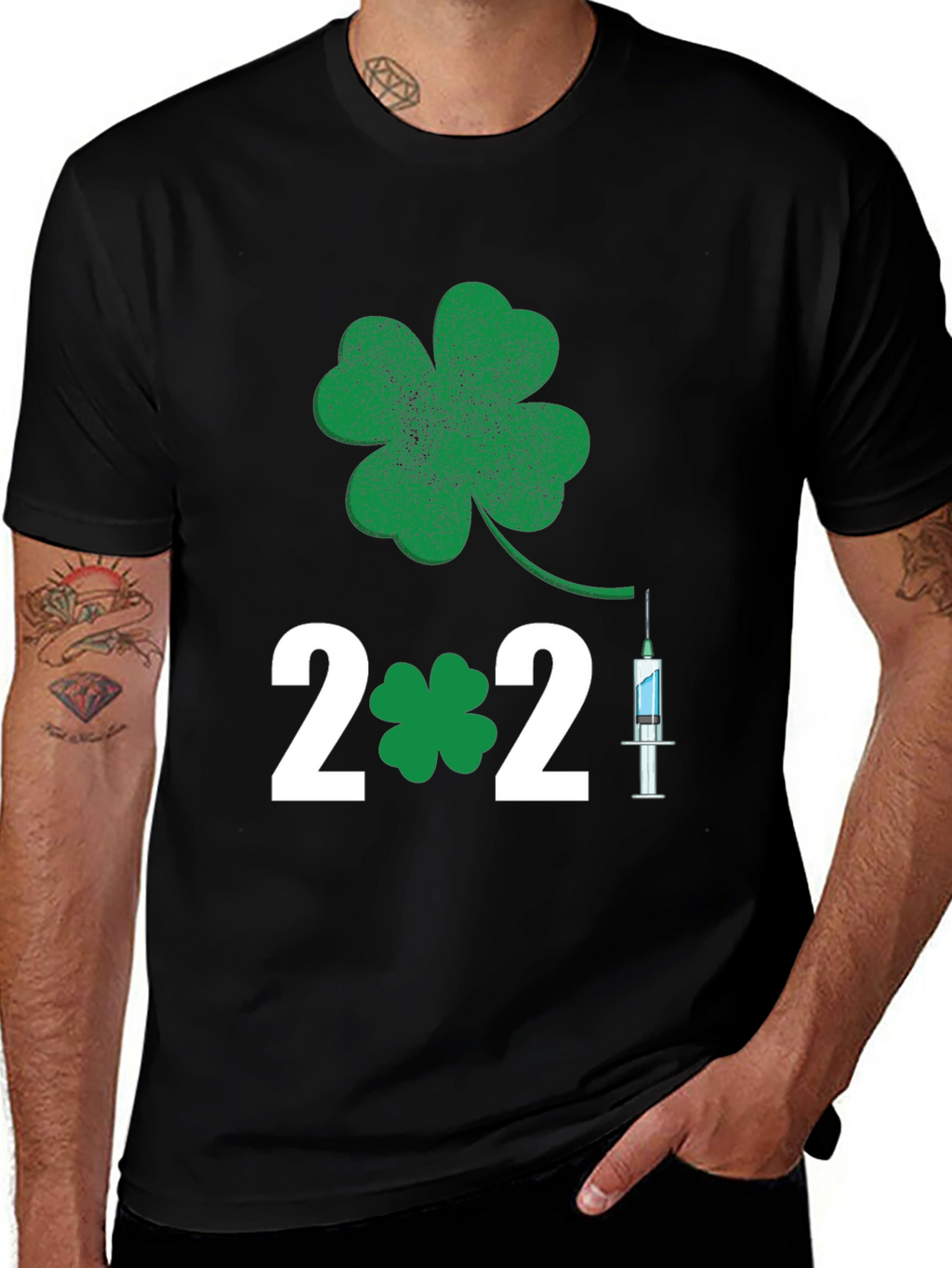 St. Patricks Day 2021 Vaccine T-Shirt