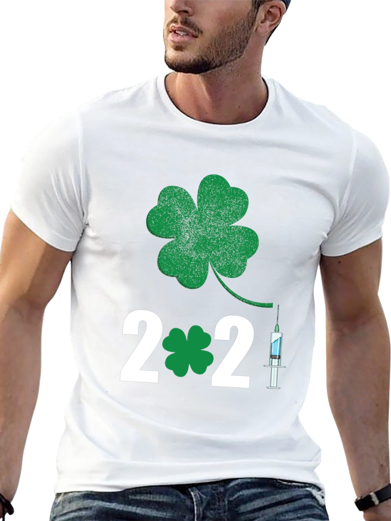 St. Patricks Day 2021 Vaccine T-Shirt