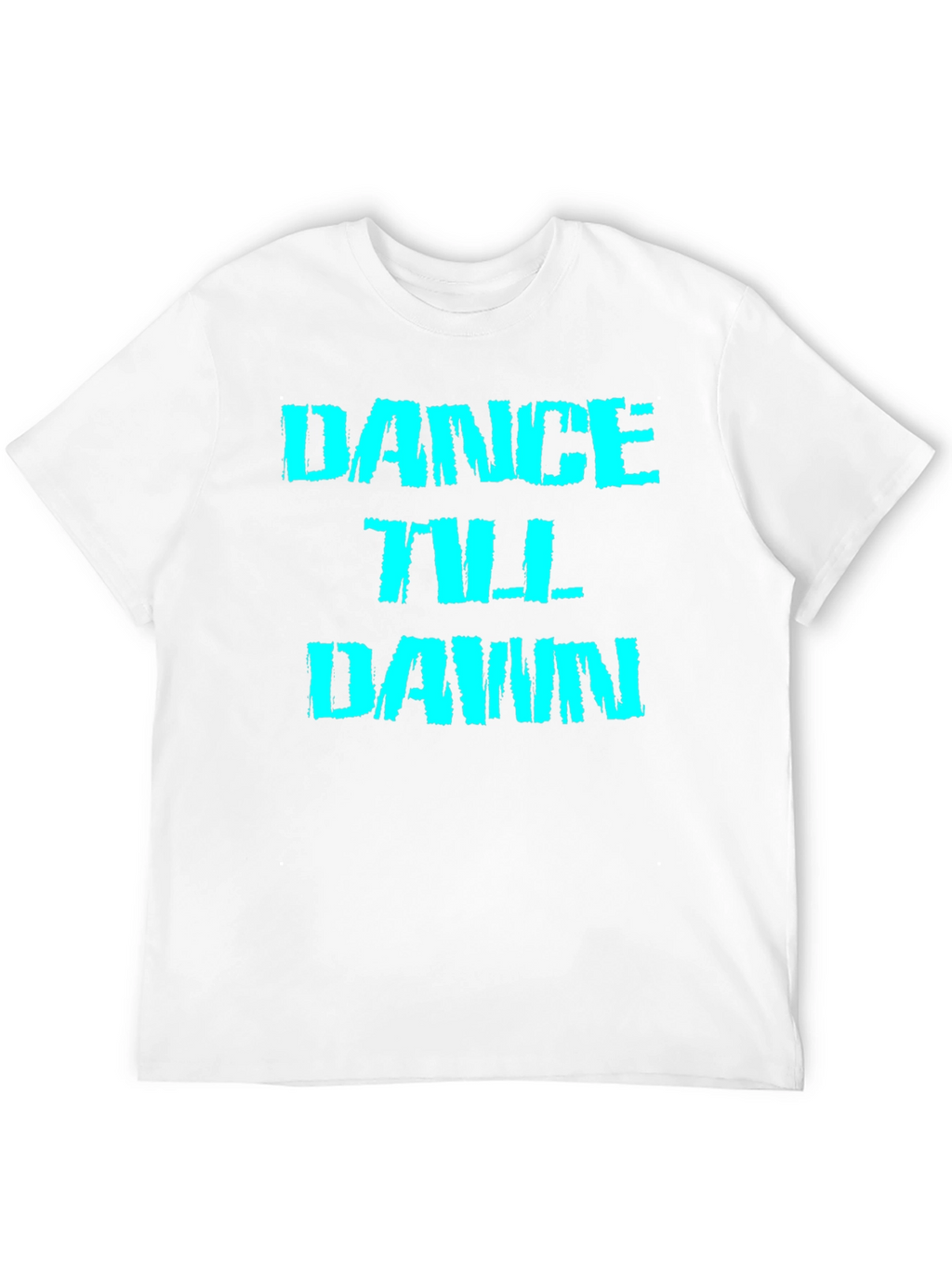 Dance Till Dawn Black Graphic Tee