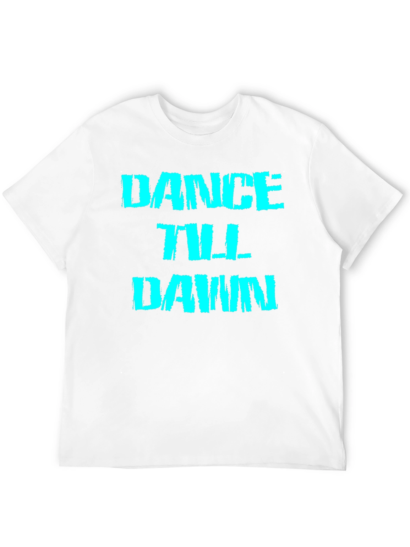 Dance Till Dawn Black Graphic Tee