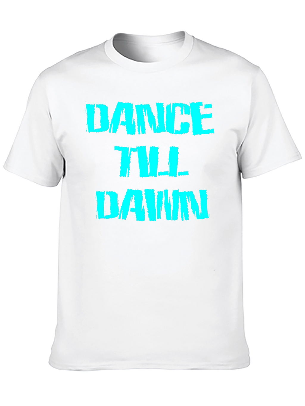 Dance Till Dawn Black Graphic Tee