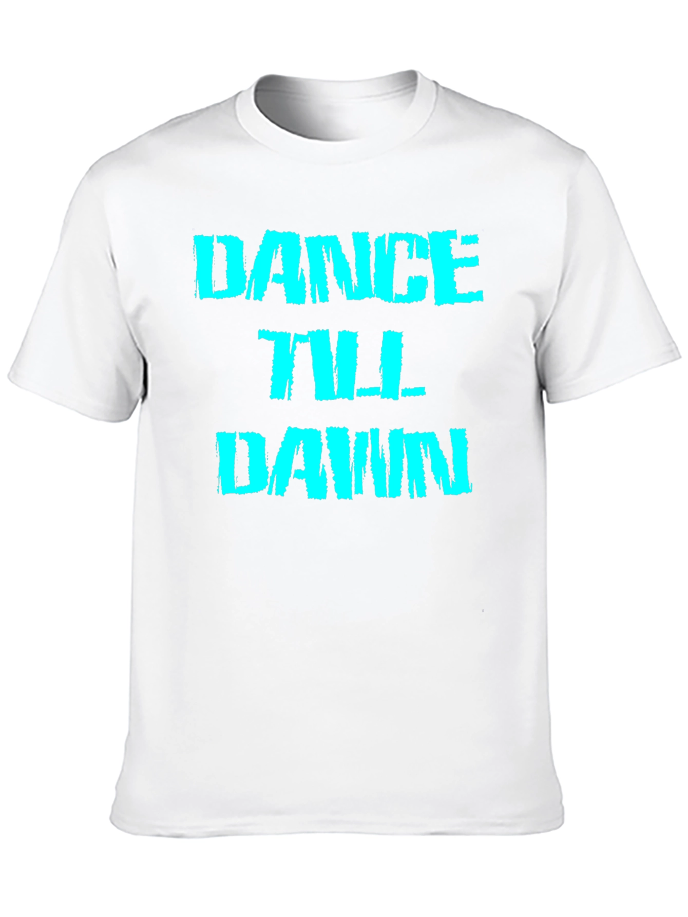 Dance Till Dawn Black Graphic Tee