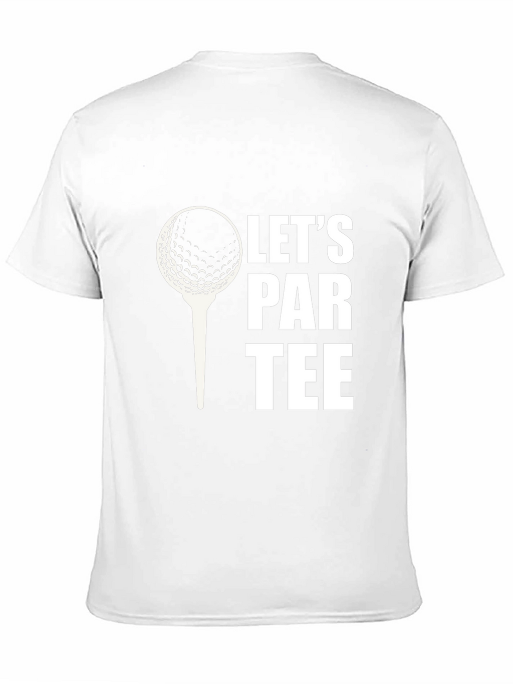 Lets Par Tee Golf T-Shirt - Black