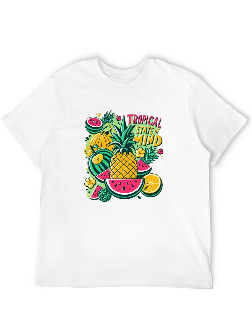 Tropical State of Mind Graphic Tee - Summer Vibes