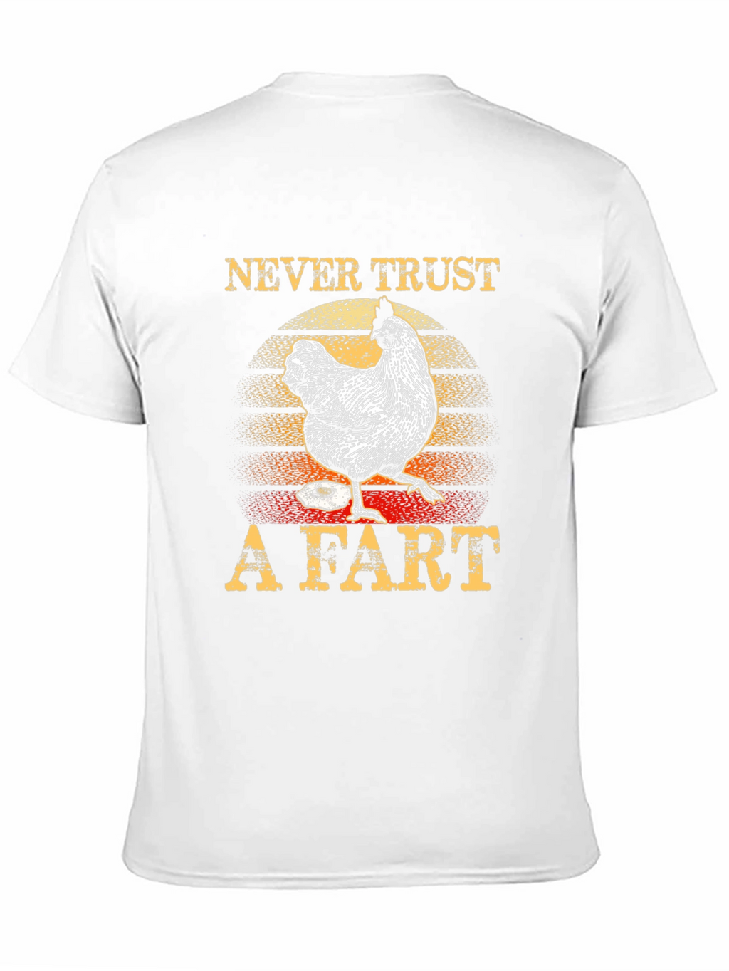 Funny Chicken Fart Graphic T-Shirt