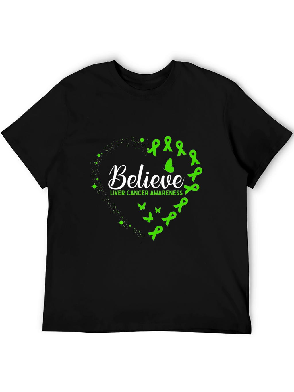 Believe Liver Cancer Awareness T-Shirt