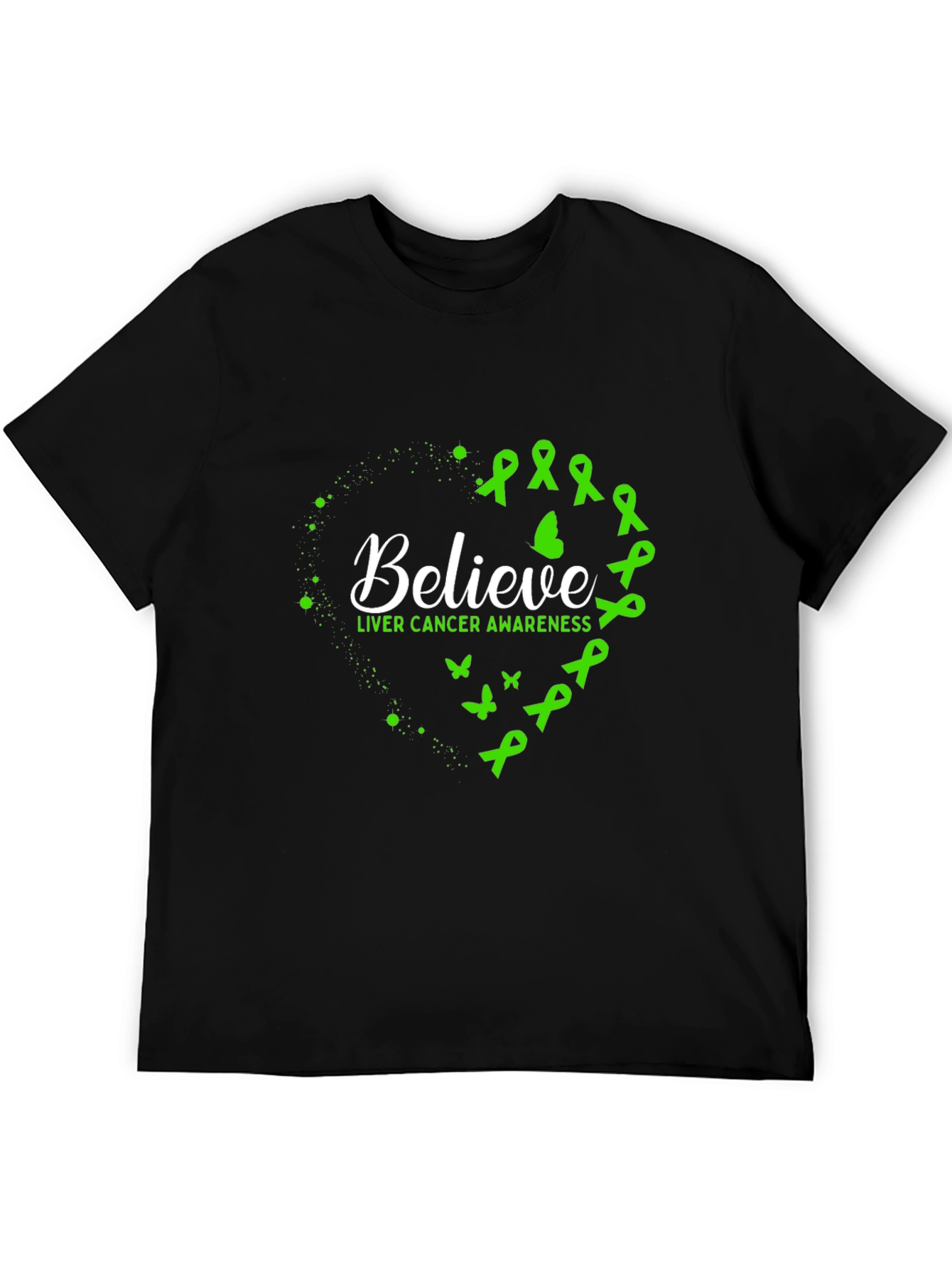 Believe Liver Cancer Awareness T-Shirt