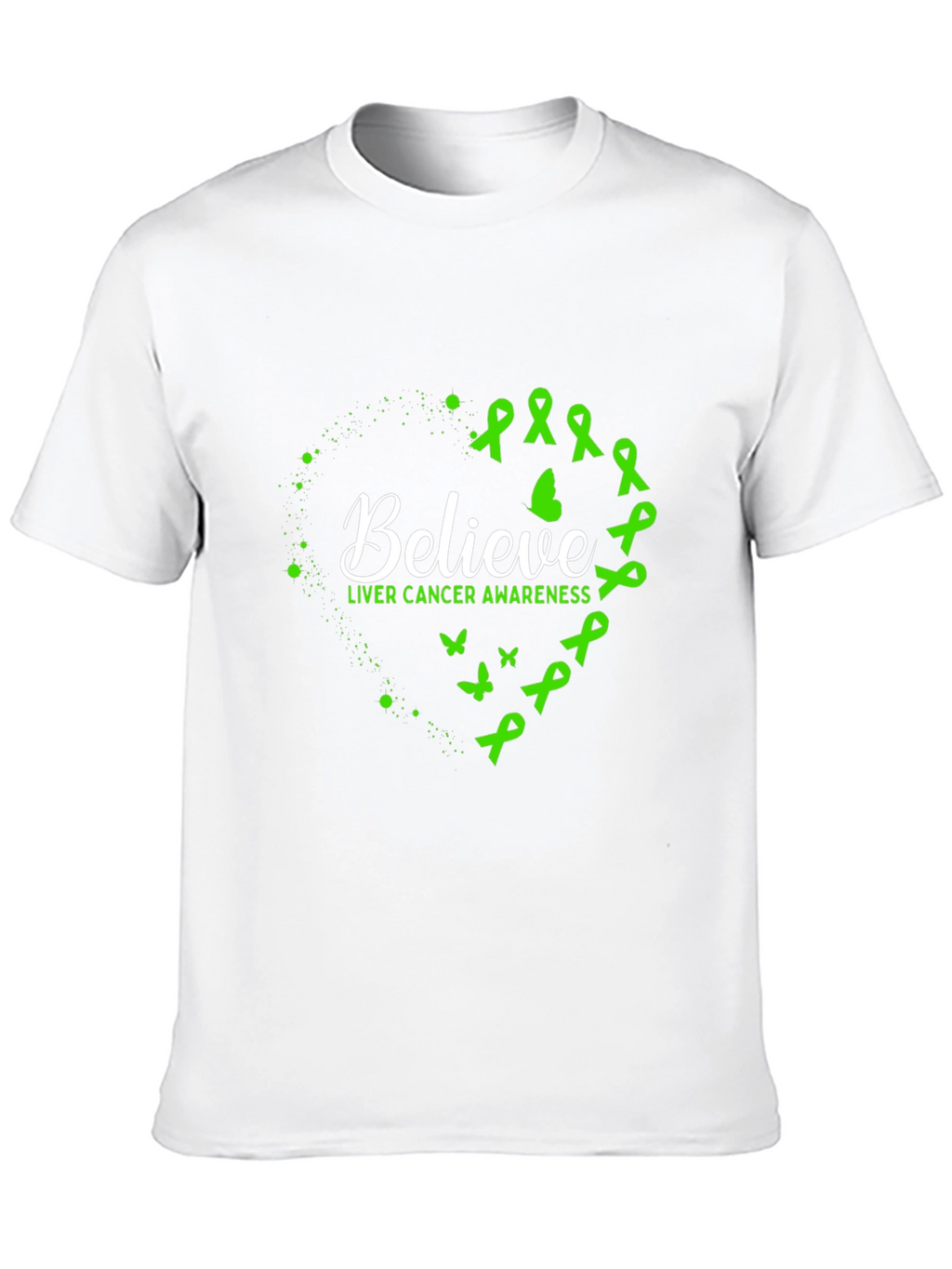 Believe Liver Cancer Awareness T-Shirt