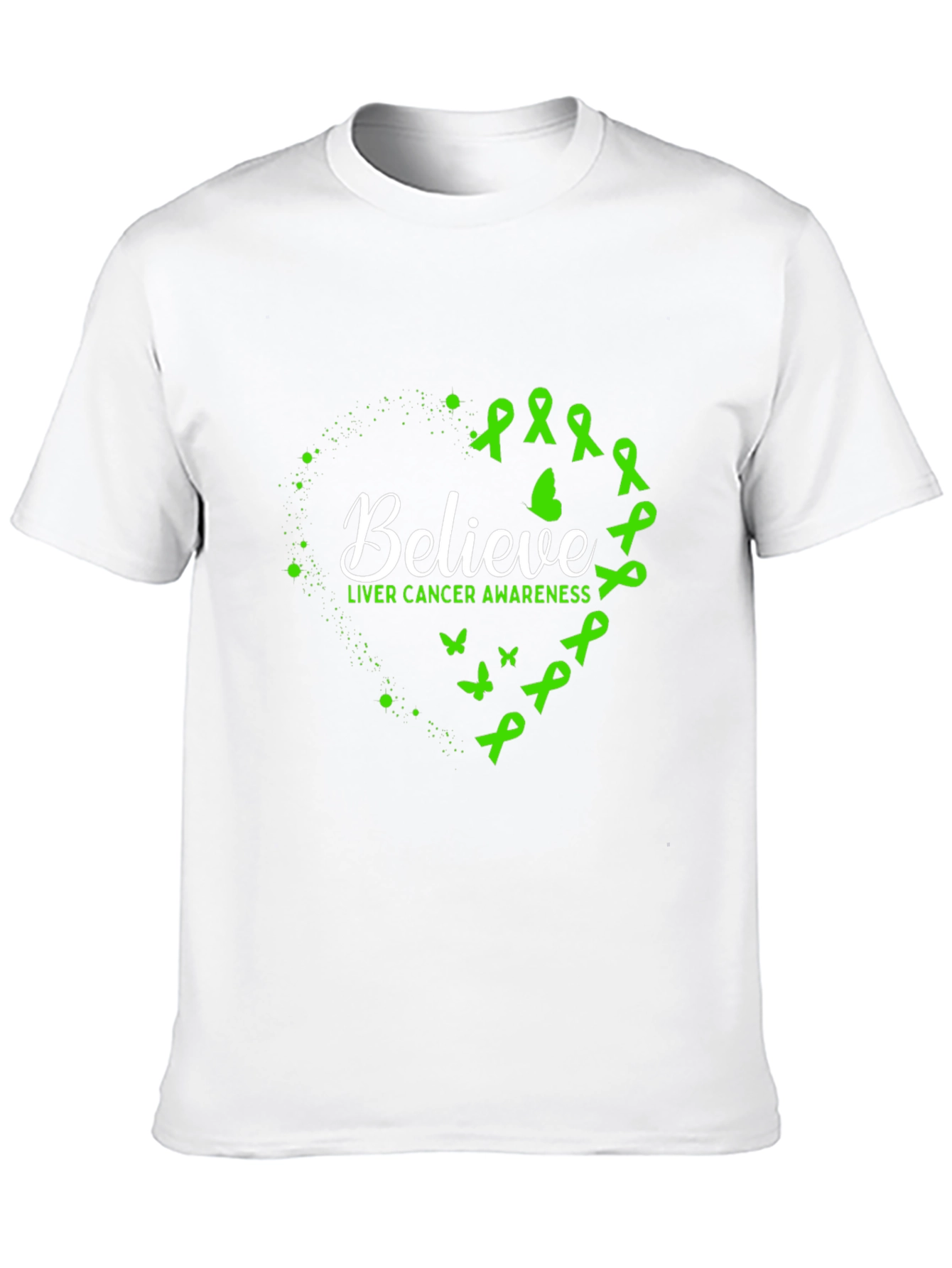 Believe Liver Cancer Awareness T-Shirt