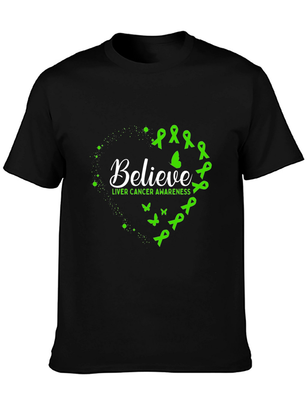 Believe Liver Cancer Awareness T-Shirt