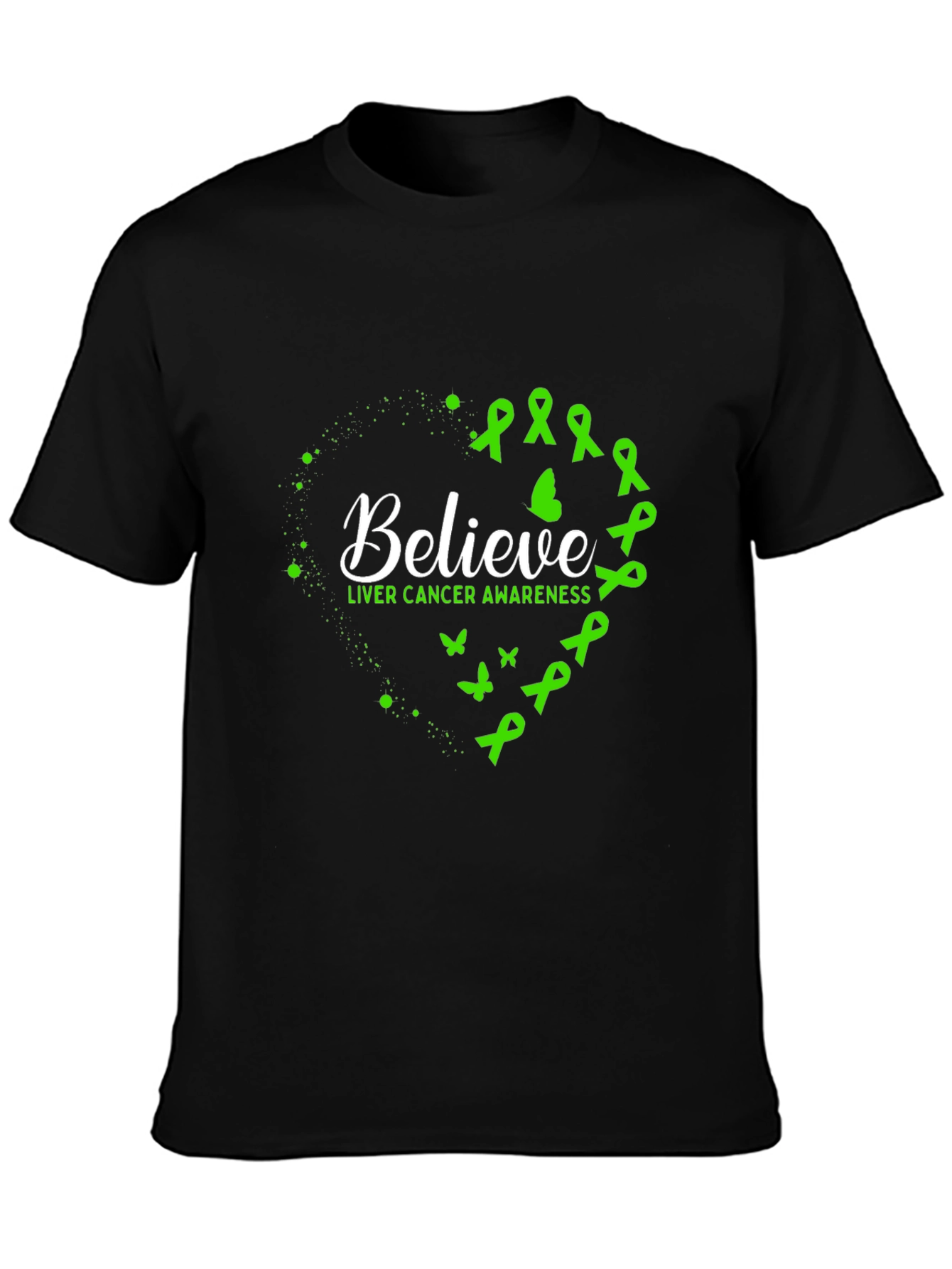 Believe Liver Cancer Awareness T-Shirt