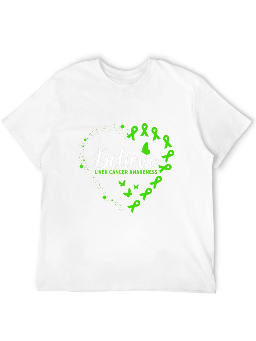 Believe Liver Cancer Awareness T-Shirt